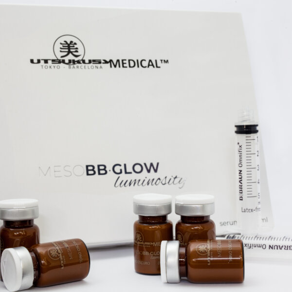 BB Glow Meso Serum Dark Tone - steriles Microneedling Serum - Utsukusy Cosmetics-Verpackung